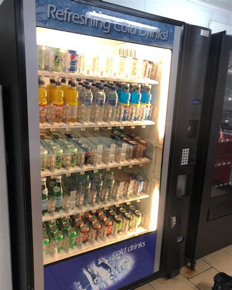 cold drink vending machines.